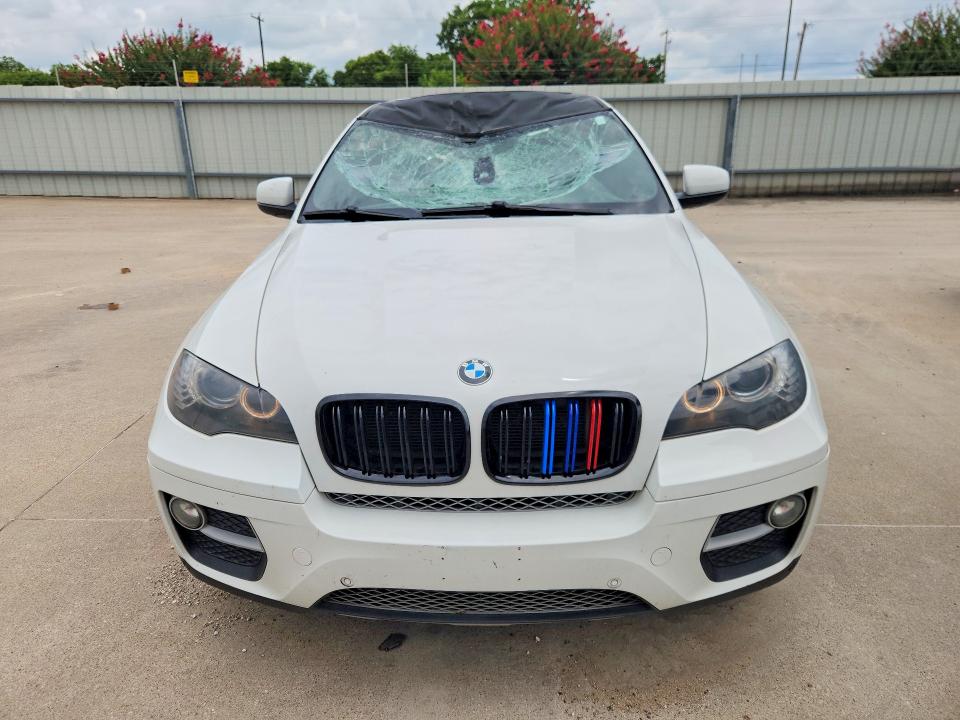 2014 BMW X6 VIN 5UXFG2C55E0K41762 COPART salvage auction — ROOF, TX - SALVAGE VEHICLE TITLE (P), sold $1,300 on 2026-07-16 (photo 5)