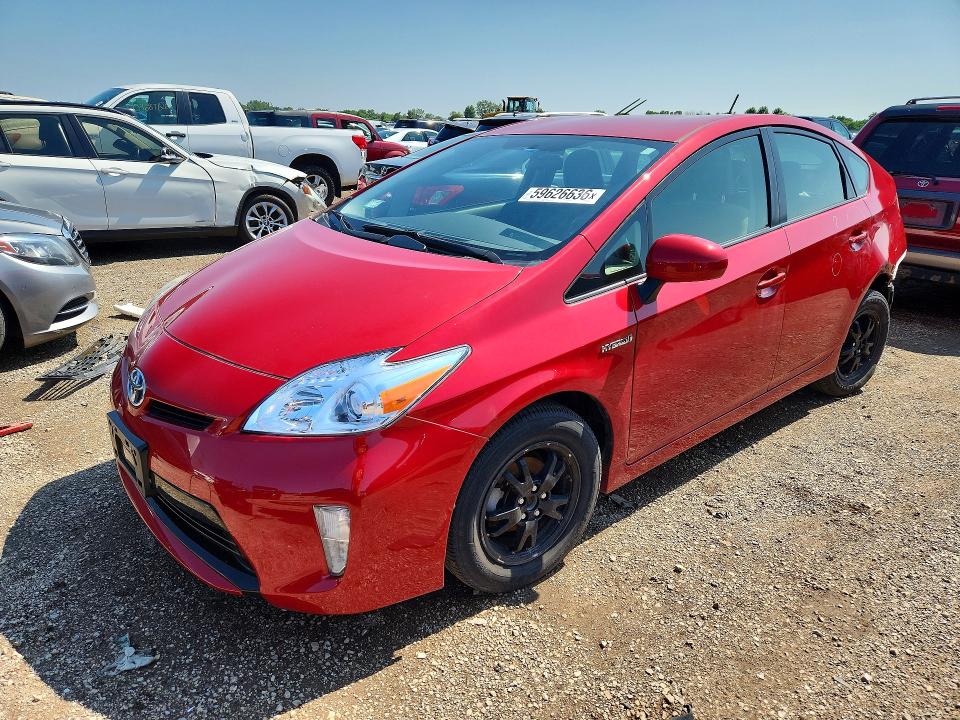 2015 Toyota Prius VIN JTDKN3DU3F0442188 COPART salvage auction — REAR END, Il - Salvage Certificate, sold $325 on 2026-07-28 (photo 1)
