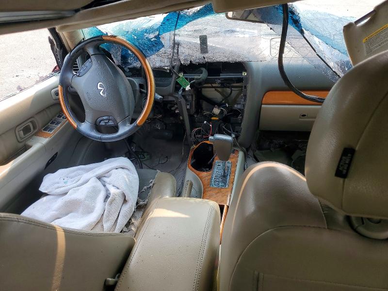 2002 Infiniti Qx4 VIN JNRDR09Y72W253705 COPART salvage auction — ROLLOVER, NY - MV-907A SALVAGE CERTIFICATE, sold $400 on 2026-07-20 (photo 8)