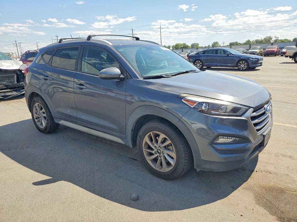 2017 Hyundai Tucson VIN KM8J3CA48HU412195 COPART salvage auction — REAR END, Id - Certificate Of Title, sold $700 on 2026-07-16 (photo 4)