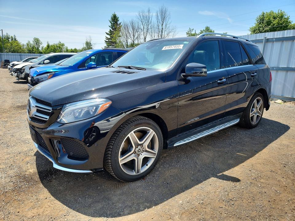 2017 Mercedes-benz Gle VIN 4JGDA5GB8HA989833 — COPART salvage auction photo