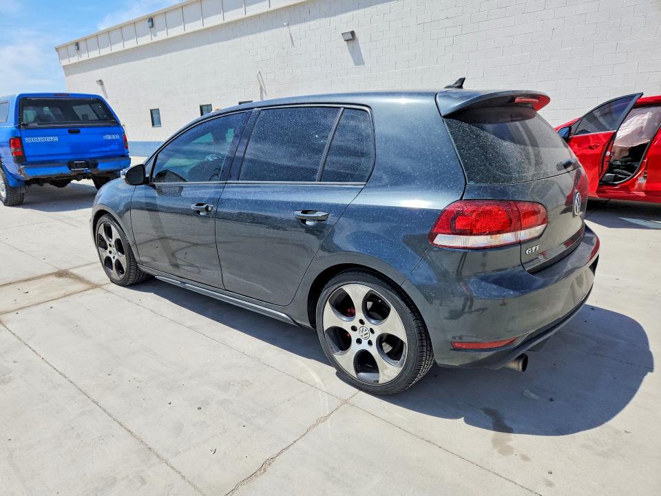 2012 Volkswagen Gti VIN WVWHD7AJ6CW145665 COPART salvage auction — MECHANICAL, Oh - Certificate Of Title, sold $975 on 2026-07-13 (photo 2)