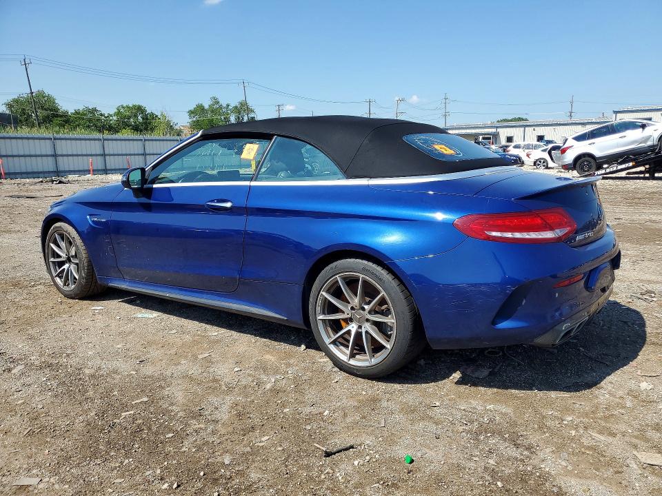 2018 Mercedes-benz C-klasse amg VIN WDDWK8GB9JF704146 COPART salvage auction — MINOR DENT/SCRATCHES, Salvage Title, sold $16,600 on 2026-08-05 (photo 2)