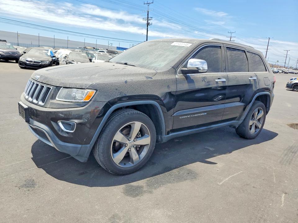 2015 Jeep Cherokee VIN 1C4RJEBG1FC647123 COPART salvage auction — NORMAL WEAR, Ca - Salvage Certificate, sold $3,600 on 2026-07-29 (photo 1)