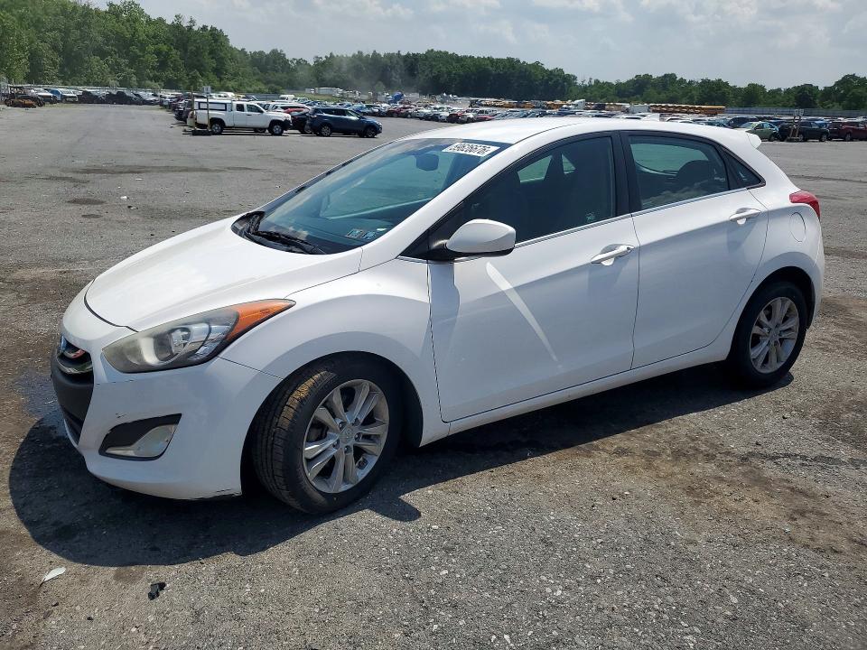 2013 Hyundai Elantra VIN KMHD35LE9DU033683 COPART salvage auction — FRONT END, Pa - Certificate Of Salvage, sold $125 on 2026-07-28 (photo 1)