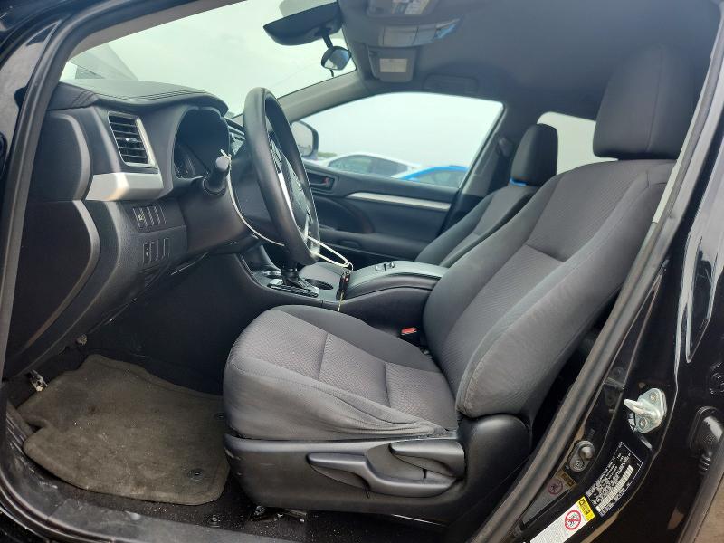 2018 Toyota Highlander VIN 5TDZZRFH0JS243630 COPART salvage auction — SIDE, Tx - Certificate Of Title, sold $4,600 on 2026-07-30 (photo 7)