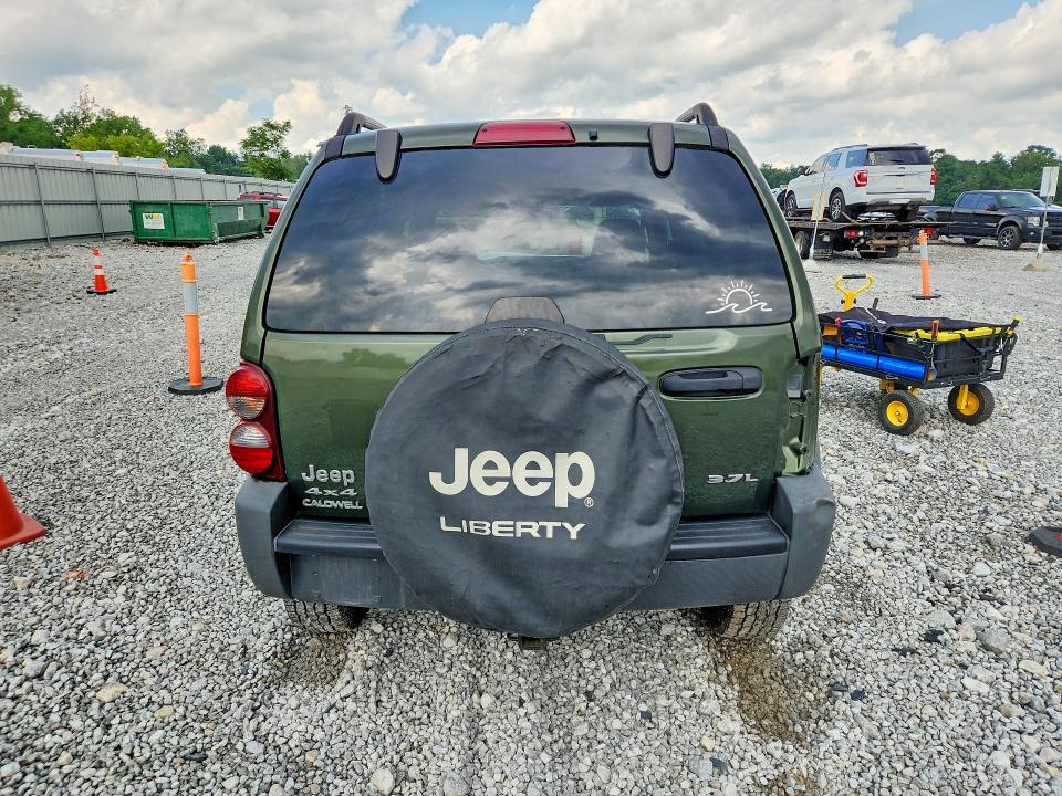 2007 Jeep Liberty VIN 1J4GL48K87W543391 COPART salvage auction — FRONT END, Oh - Cert Of Title-Salvage, sold $275 on 2026-07-28 (photo 6)