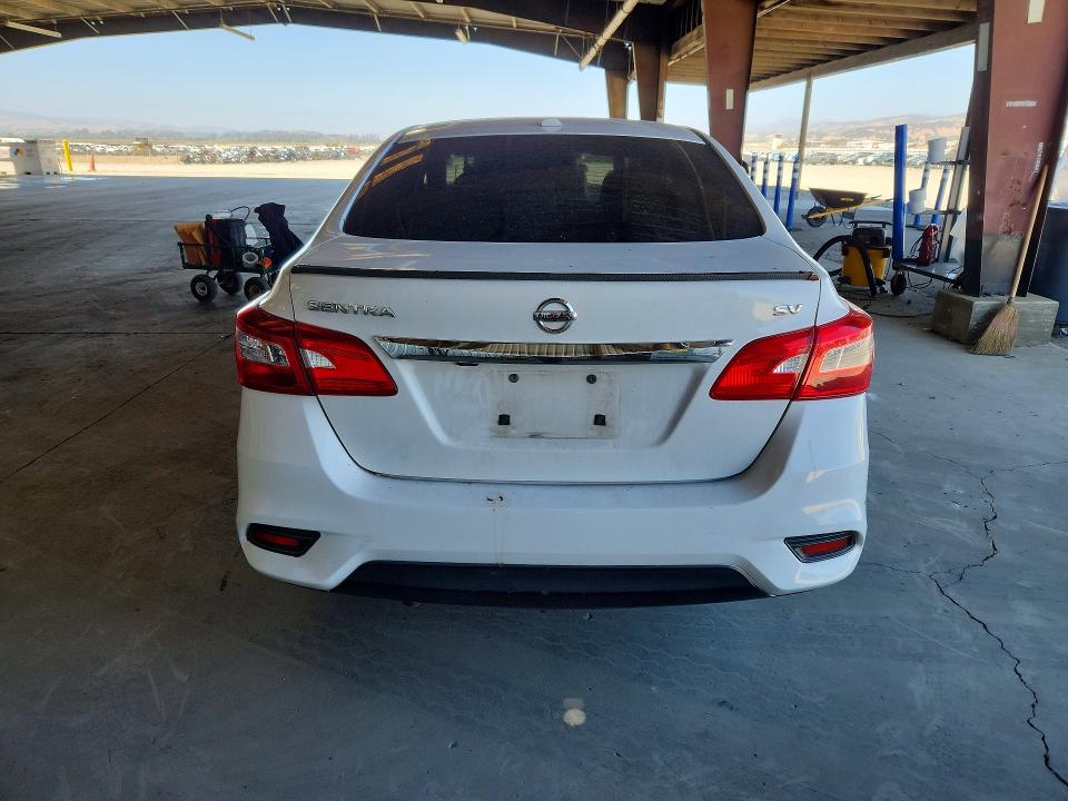 2017 Nissan Sentra VIN 3N1AB7AP3HL655032 COPART salvage auction — FRONT END, Ca - Dis/Dlr/Exp Clean W/Salv Hist, sold $1,000 on 2026-08-02 (photo 6)