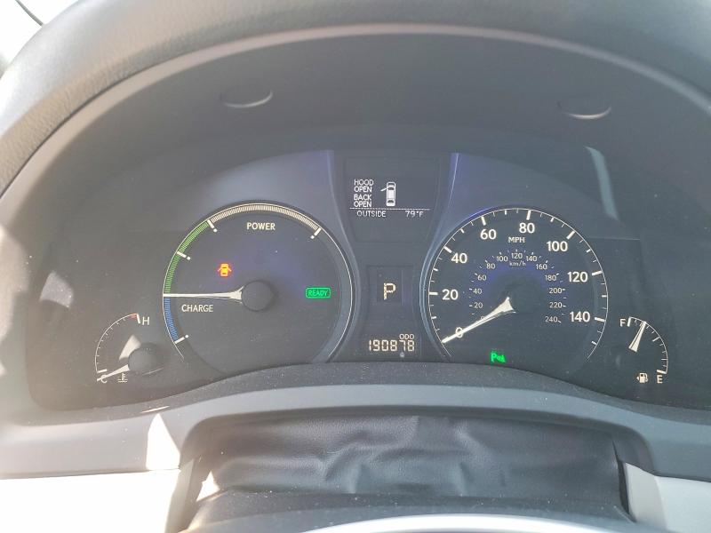 2010 Lexus Rx 450h VIN JTJBC1BA7A2404301 COPART salvage auction — REAR END, WA - BILL OF SALE, sold $2,450 on 2026-07-15 (photo 9)