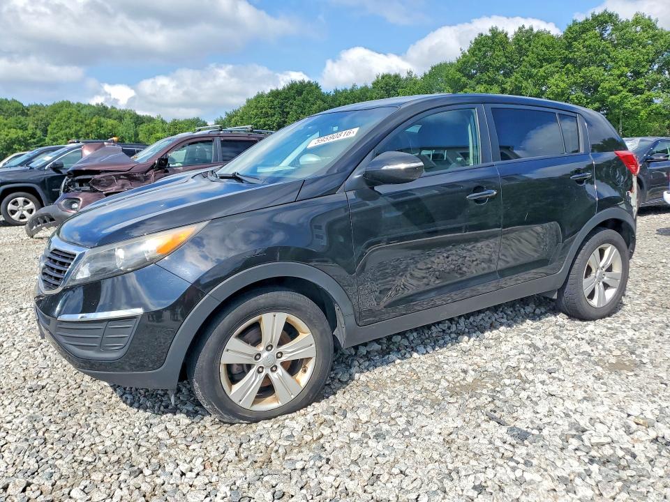 2012 Kia Sportage VIN KNDPB3A2XC7309125 COPART salvage auction — FRONT END, MA - CERT OF TITLE-RECONSTRCTD COLL, sold $1,400 on 2026-07-23 (photo 1)