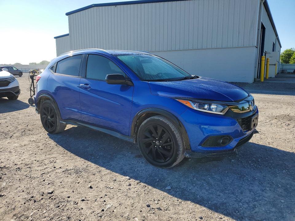 2022 Honda Hr-v VIN 3CZRU6H1XNM743582 COPART salvage auction — REAR END, Ny - Mv-907A Salvage Certificate, sold $9,500 on 2026-07-27 (photo 4)