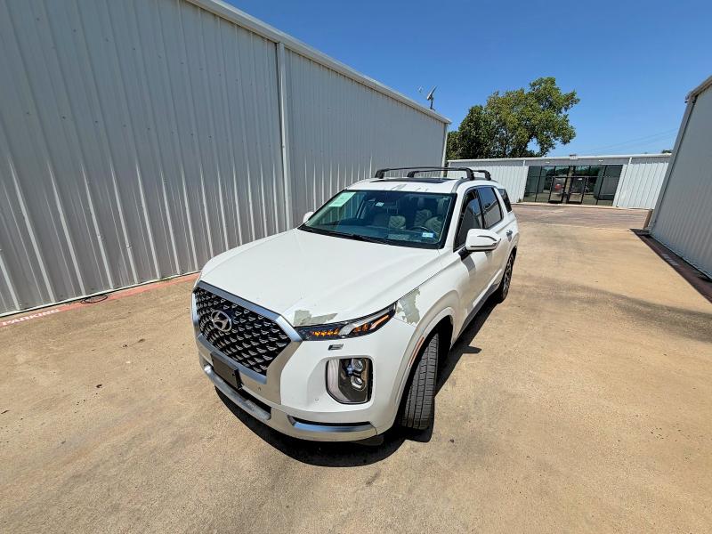2021 Hyundai Palisade VIN KM8R74HE8MU325029 COPART salvage auction — MINOR DENT/SCRATCHES, Tx - Certificate Of Title (P), sold $29,500 on 2026-07-16 (photo 2)