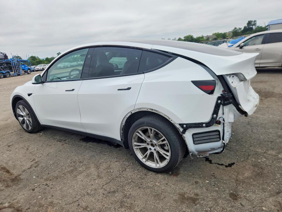 2023 Tesla Model y VIN 7SAYGDEE4PF796230 COPART salvage auction — REAR END, PA - CERTIFICATE OF SALVAGE, sold $8,600 on 2026-07-28 (photo 2)