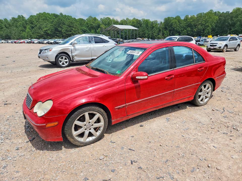 2004 Mercedes-benz C class VIN WDBRF40J64A565695 COPART salvage auction — BURN, Va - Cert Of Title - Salvage, sold $325 on 2026-07-20 (photo 1)