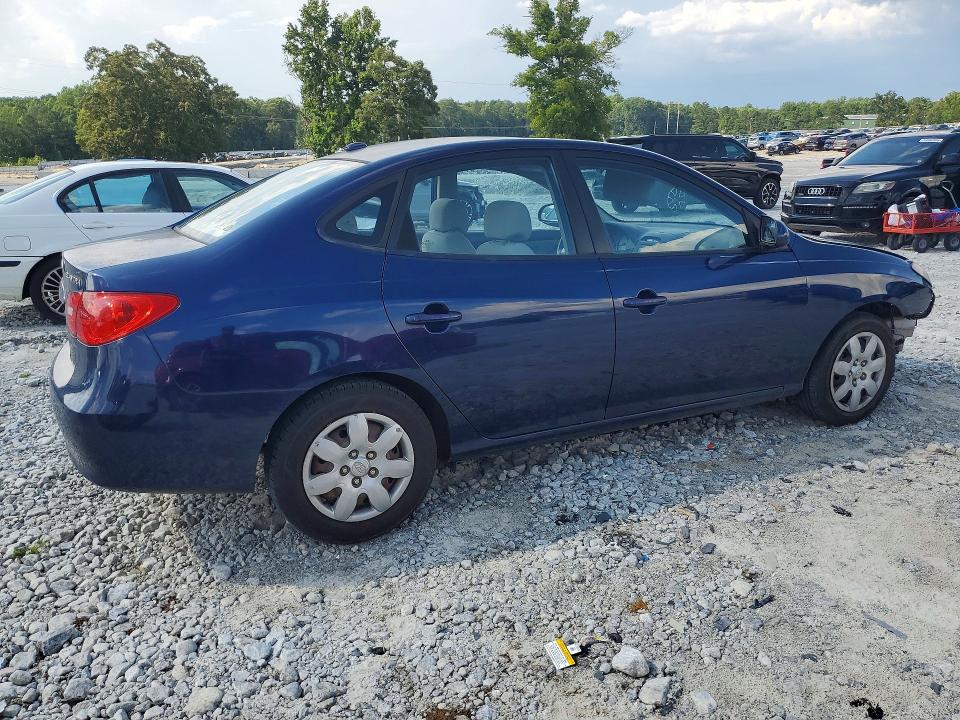 2009 Hyundai Elantra VIN KMHDU46D09U604401 COPART salvage auction — FRONT END, GA - CERT OF TITLE-SALVAGE (P), sold $675 on 2026-07-13 (photo 3)