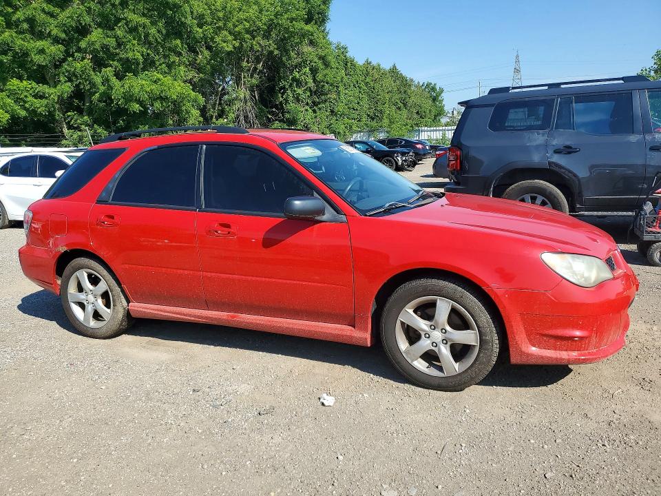 2006 Subaru Impreza VIN JF1GG67656H804530 COPART salvage auction — REAR END, On - Permit No Brand - Unfit, sold $150 on 2026-07-28 (photo 4)