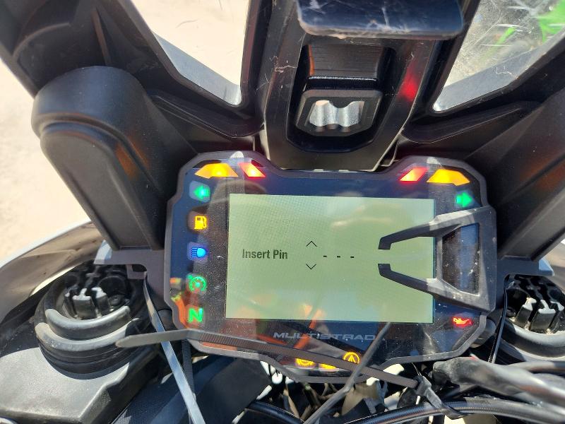 2012 Ducati Multistrada VIN ZDM12BLW6CB018168 COPART salvage auction — SIDE, Tx - Salvage Vehicle Title, sold $3,350 on 2026-07-27 (photo 7)