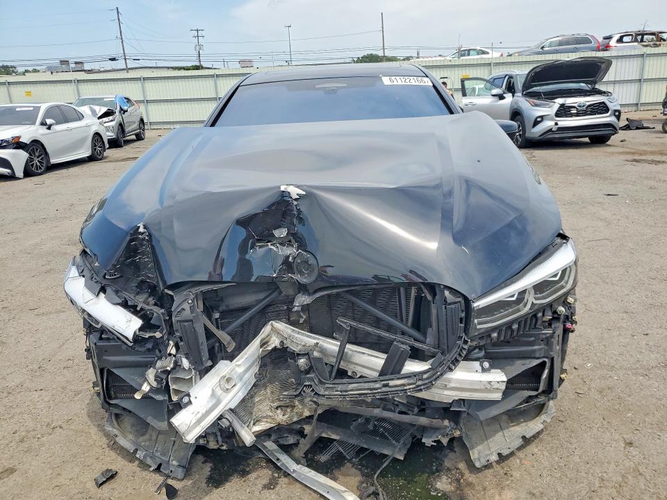 2022 BMW 7er VIN WBA7U2C02NCJ34070 COPART salvage auction — FRONT END, Pa - Certificate Of Salvage, sold $10,500 on 2026-08-07 (photo 5)