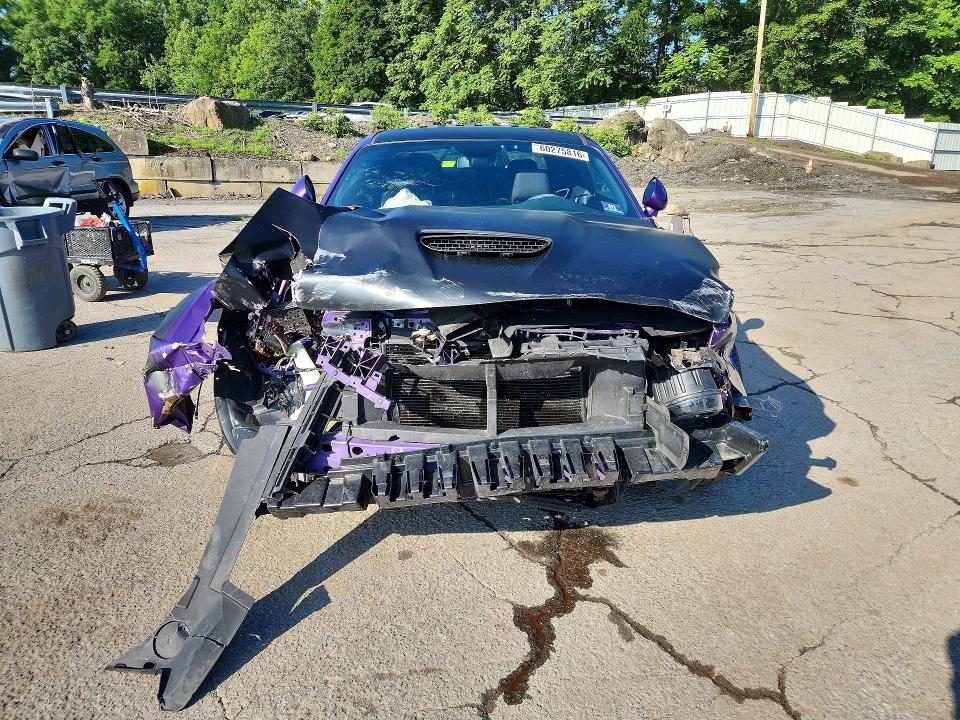 2018 Dodge Challenger VIN 2C3CDZBT7JH287982 COPART salvage auction — FRONT END, NY - MV-907A SALVAGE CERTIFICATE, sold $425 on 2026-07-23 (photo 5)