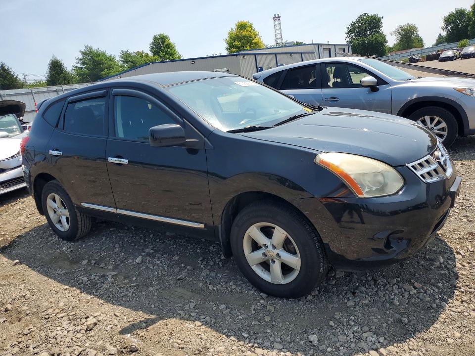 2013 Nissan Rogue VIN JN8AS5MV6DW605455 COPART salvage auction — REAR END, Md - Certificate Of Title (P), sold $500 on 2026-07-20 (photo 4)