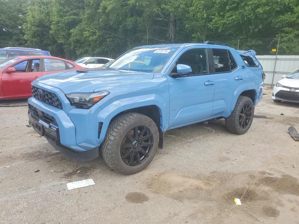 2025 Toyota 4runner VIN JTEVA5BR3S5058357 COPART salvage auction — REAR END, Ct - Cert Of Title-Salvage (P), sold $36,250 on 2026-07-28 (photo 1)