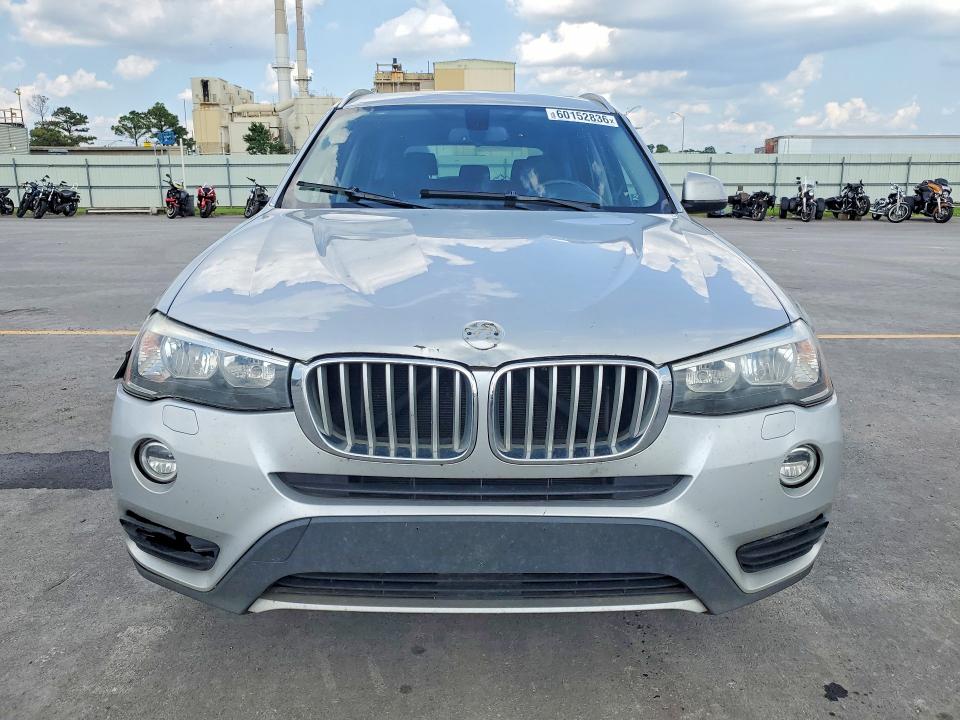 2017 BMW X3 VIN 5UXWZ7C33H0V91966 COPART salvage auction — FRONT END, Mt - Certificate Of Title, sold $175 on 2026-07-20 (photo 5)