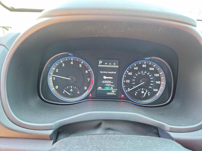 2022 Hyundai Kona VIN KM8K2CAB9NU776501 COPART salvage auction — FRONT END, NY - MV-907A SALVAGE CERTIFICATE, sold $1,150 on 2026-07-23 (photo 9)
