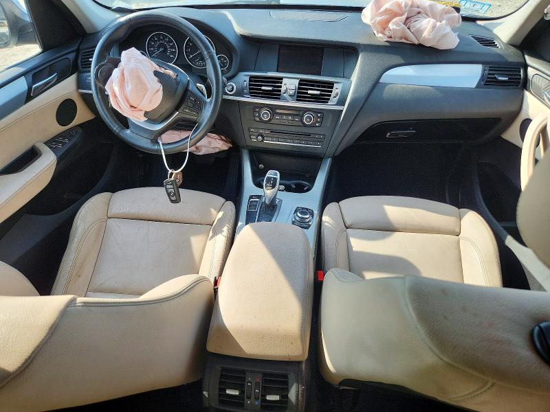 2011 BMW X3 VIN 5UXWX7C52BLT78729 COPART salvage auction — FRONT END, MA - CERT OF TITLE-RECONSTRCTD COLL, sold $325 on 2026-07-23 (photo 8)