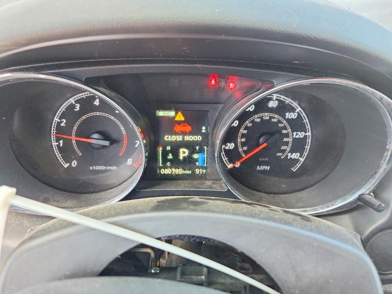 2023 Mitsubishi Outlander sport VIN JA4ARUAU7PU011450 COPART salvage auction — FRONT END, TX - CERTIFICATE OF TITLE, sold $3,100 on 2026-07-16 (photo 9)