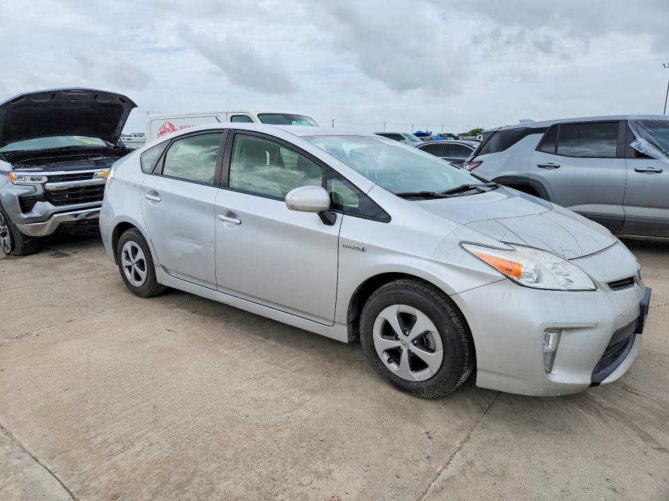 2013 Toyota Prius VIN JTDKN3DU0C5411205 COPART salvage auction — FRONT END, Tx - Certificate Of Title, sold $1,300 on 2026-07-30 (photo 4)