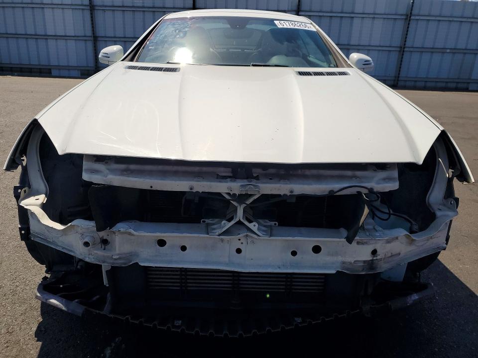 2013 Mercedes-benz Slk-klasse VIN WDDPK4HA2DF050758 COPART salvage auction — FRONT END, CA - SALVAGE CERTIFICATE, sold $2,100 on 2026-07-27 (photo 5)