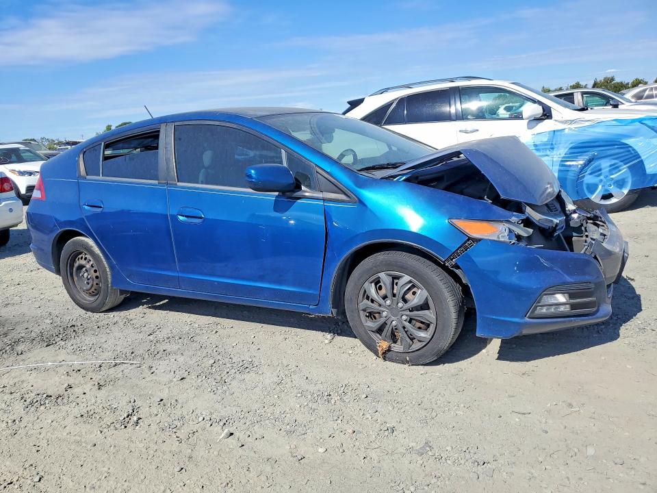 2012 Honda Insight VIN JHMZE2H39CS006034 COPART salvage auction — FRONT END, Ca - Dis/Dlr/Exp Only Clean Title, sold $100 on 2026-07-30 (photo 4)