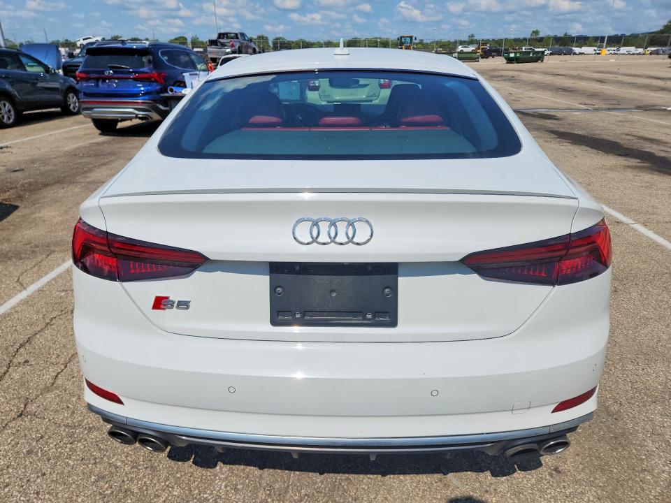 2018 Audi S5 VIN WAUC4CF5XJA132505 COPART salvage auction — FRONT END, Oh - Cert Of Title-Salvage, sold $9,500 on 2026-08-19 (photo 6)