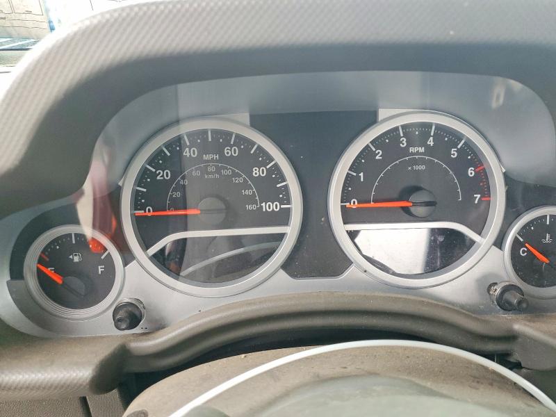 2007 Jeep Wrangler / VIN 1J8GA69157L114443 COPART salvage auction — FRONT END, PA - CERT OF TITLE, sold $175 on 2026-08-04 (photo 9)