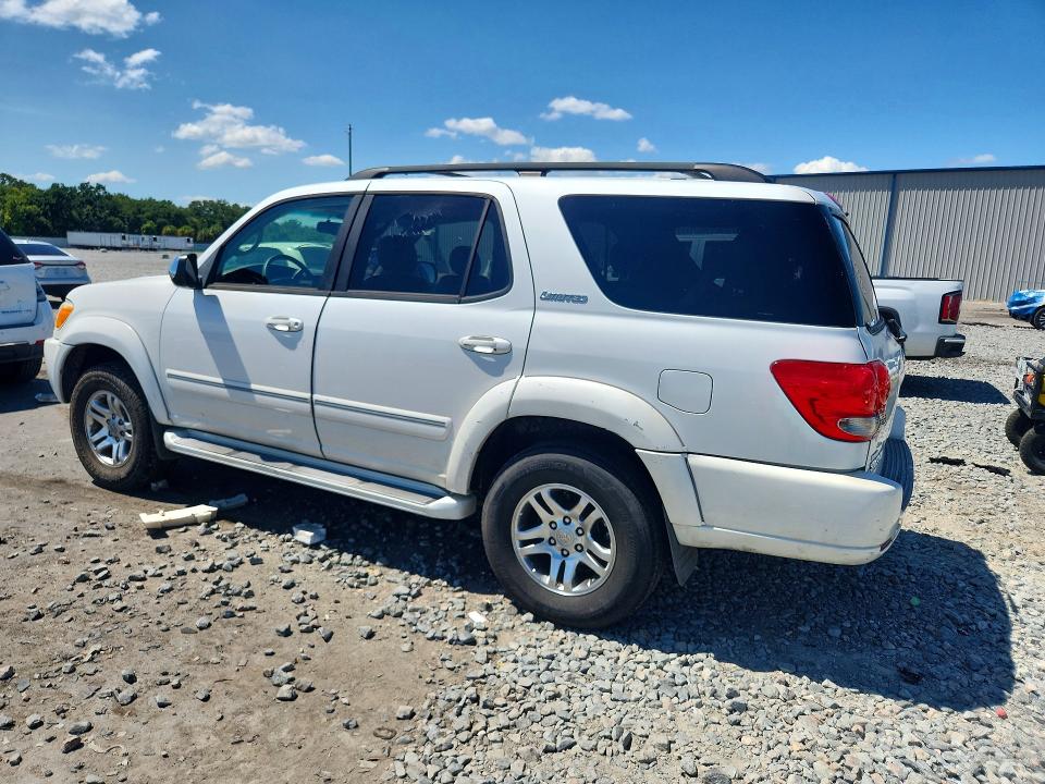 2007 Toyota Sequoia VIN 5TDZT38A47S295236 COPART salvage auction — REAR END, FL - CERTIFICATE OF TITLE (P), sold $1,600 on 2026-07-28 (photo 2)