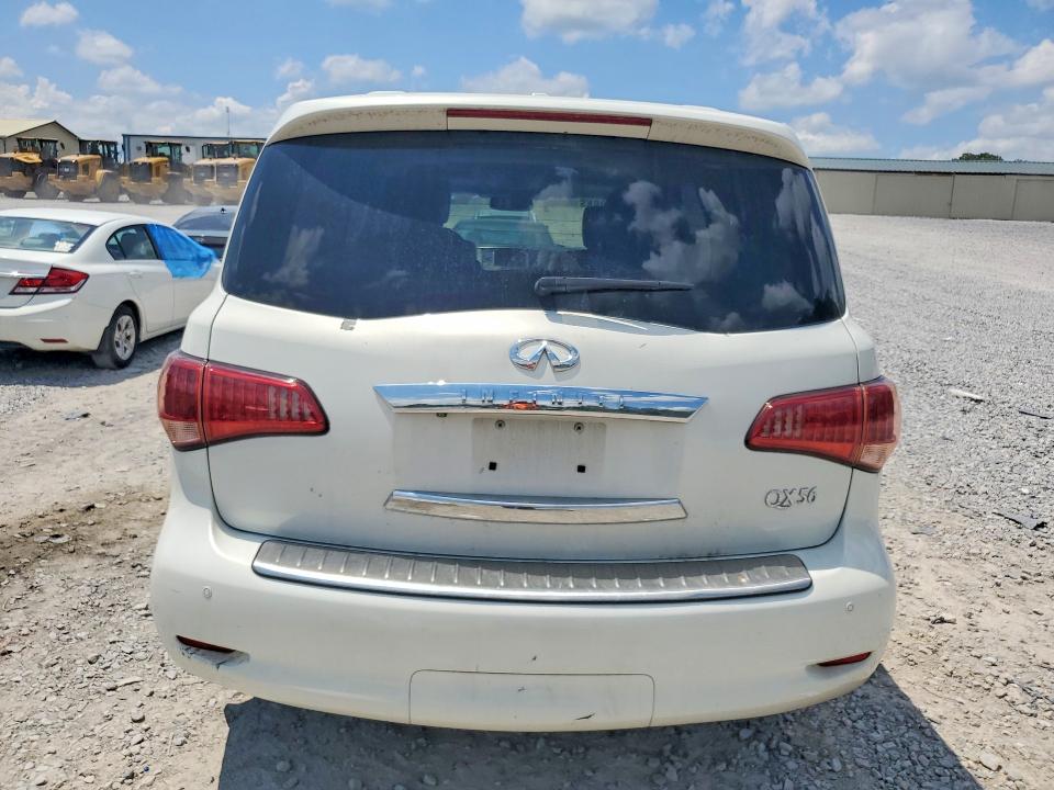 2012 Infiniti Qx56 VIN JN8AZ2NE0C9023311 COPART salvage auction — MINOR DENT/SCRATCHES, TN - CERTIFICATE OF TITLE, sold $1,500 on 2026-07-28 (photo 6)