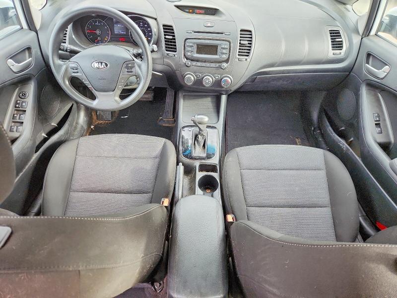 2017 Kia Forte VIN KNAFK5A87H5718209 COPART salvage auction — REAR END, TX - CERT OF TITLE-REBUILT SALVAGE (P), sold $950 on 2026-07-30 (photo 8)