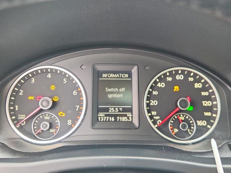 2011 Volkswagen Tiguan VIN WVGAV7AX9BW521465 COPART salvage auction — MECHANICAL, Tx - Certificate Of Title, sold $850 on 2026-07-27 (photo 9)