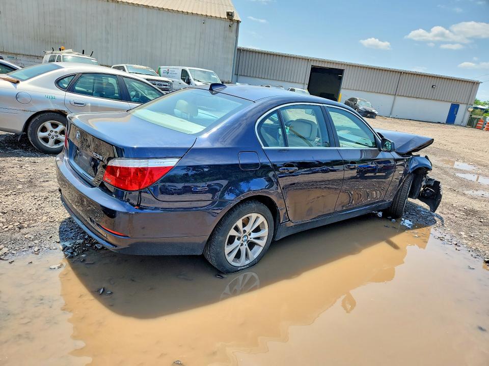 2010 BMW 5 series VIN WBANV9C57AC488217 COPART salvage auction — FRONT END, Pa - Cert Of Salvage-W=Flood Veh, sold $15 on 2026-08-03 (photo 3)