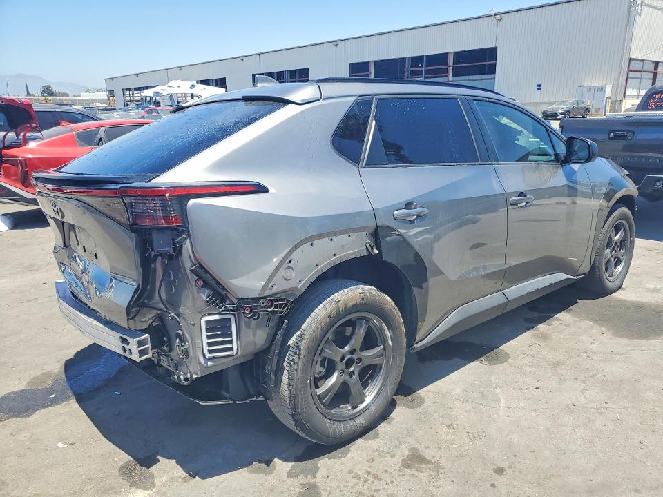 2024 Toyota Bz4x VIN JTMAAAAA0RA047941 COPART salvage auction — FRONT END, CA - CERTIFICATE OF TITLE, sold $7,200 on 2026-07-16 (photo 3)