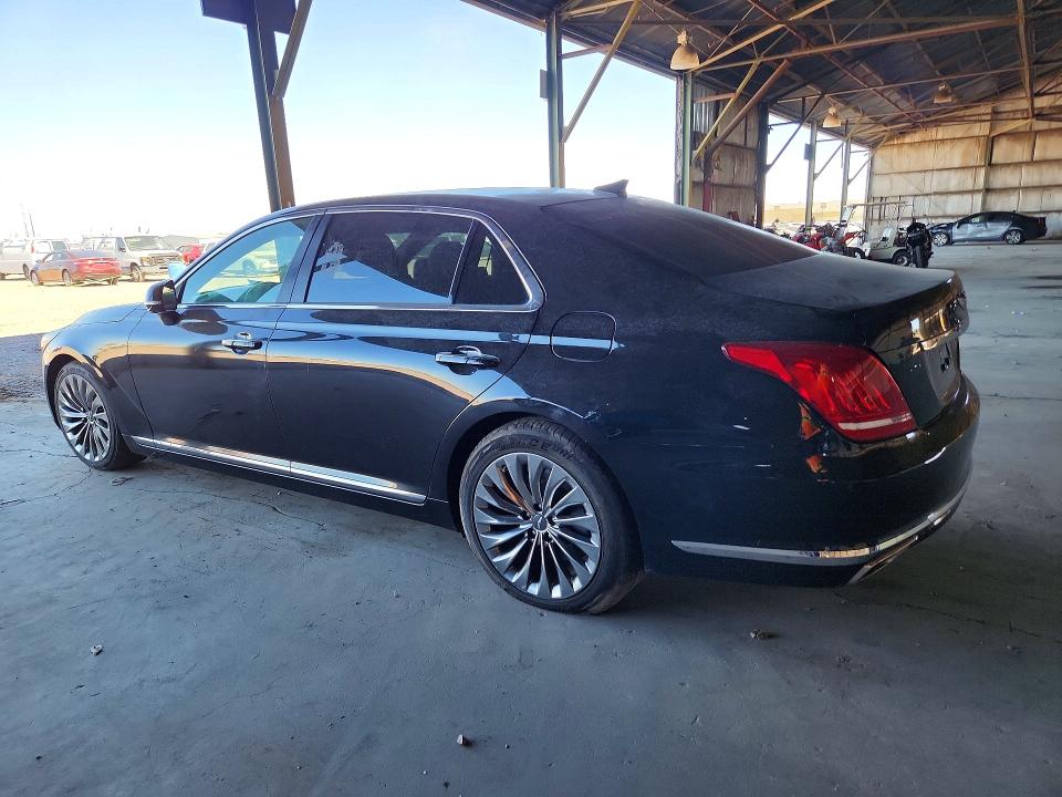 2018 Genesis G90 VIN KMHG54JH4JU048005 COPART salvage auction — NORMAL WEAR, AZ - CERT OF TITLE - SALVAGE (P), sold $5,500 on 2026-07-29 (photo 2)