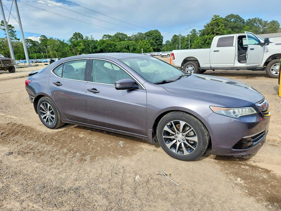 2017 Acura Tlx VIN 19UUB1F38HA000340 COPART salvage auction — REAR END, LA - CERT OF TITLE-SALVAGE, sold $3,750 on 2026-07-31 (photo 4)