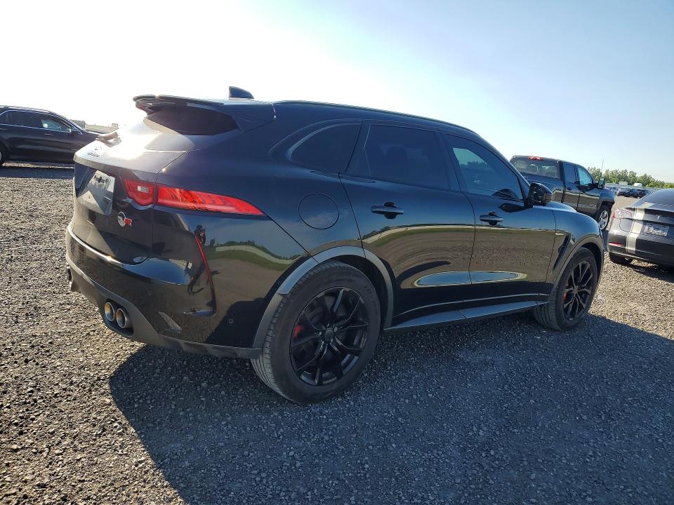 2020 Jaguar F-pace VIN SADCZ2EE6LA634984 COPART salvage auction — VANDALISM, Qc - Certificat-Veh. A Inspecter, sold $13,700 on 2026-07-28 (photo 3)