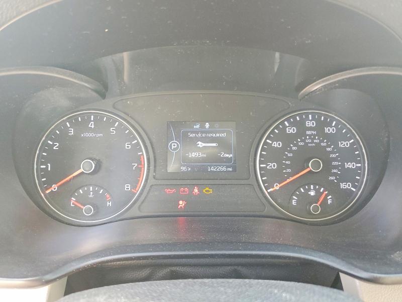2016 Kia Optima VIN 5XXGT4L39GG055736 COPART salvage auction — MECHANICAL, IA - CERTIFICATE OF TITLE, sold $900 on 2026-07-25 (photo 9)