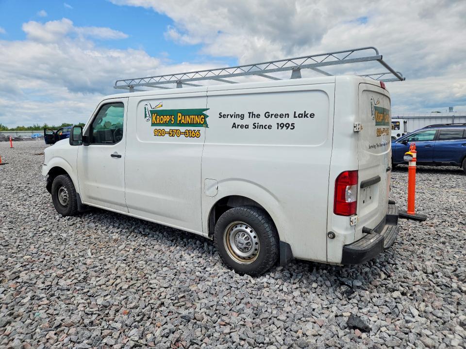 2018 Nissan Nv VIN 1N6BF0KY7JN808048 COPART salvage auction — FRONT END, WI - CERTIFICATE OF TITLE, sold $400 on 2026-08-03 (photo 2)