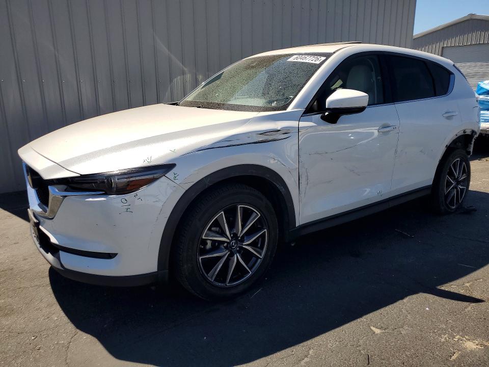 2018 Mazda Cx-5 VIN JM3KFADMXJ1366674 COPART salvage auction — REAR END, CA - SALVAGE CERTIFICATE, sold $5,800 on 2026-07-20 (photo 1)