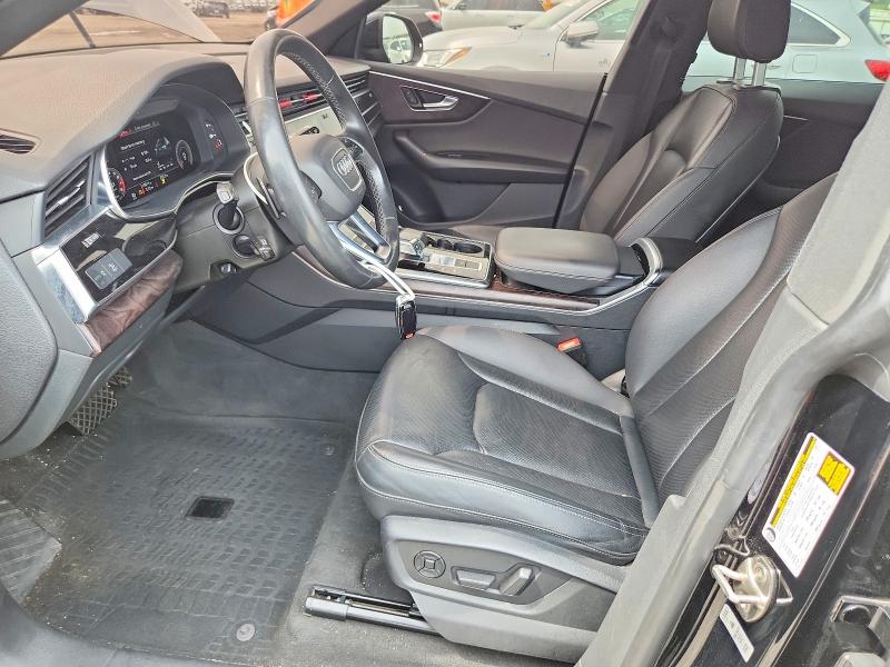 2021 Audi Q8 VIN WA1BVAF14MD018252 COPART salvage auction — FRONT END, Pa - Certificate Of Salvage, sold $19,500 on 2026-08-21 (photo 7)