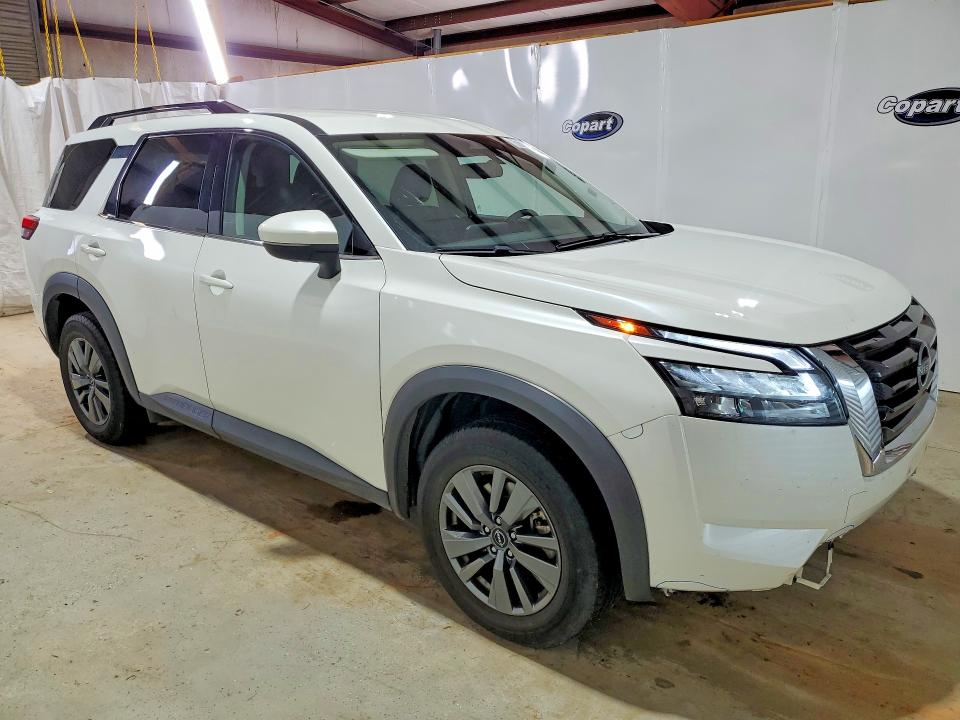 2024 Nissan Pathfinder VIN 5N1DR3BA8RC261186 COPART salvage auction — FRONT END, Tx - Certificate Of Title, sold $15,800 on 2026-07-25 (photo 4)