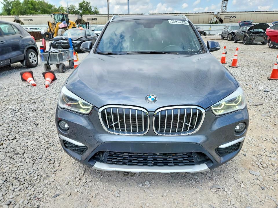 2018 BMW X1 VIN WBXHT3C34J5K27989 COPART salvage auction — REAR END, Wv - Certificate Of Title, sold $125 on 2026-07-24 (photo 5)
