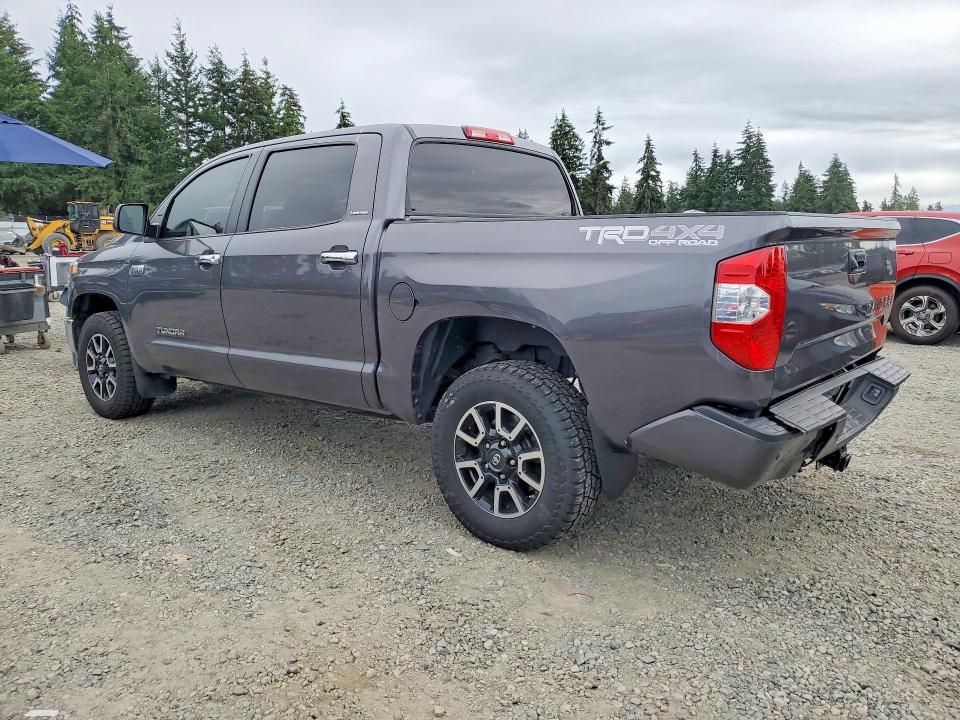 2018 Toyota Tundra VIN 5TFHY5F16JX760144 COPART salvage auction — REAR END, WA - BILL OF SALE, sold $20,400 on 2026-07-10 (photo 2)